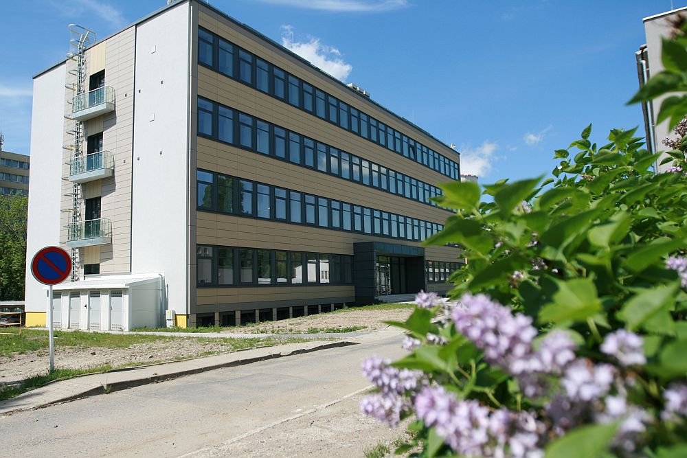 The new building in Chempark Litvinov-Zaluzi