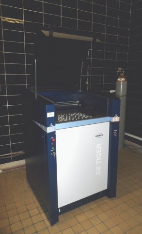 Wavelength dispersive X-ray fluorescence spectrometer S8 TIGER