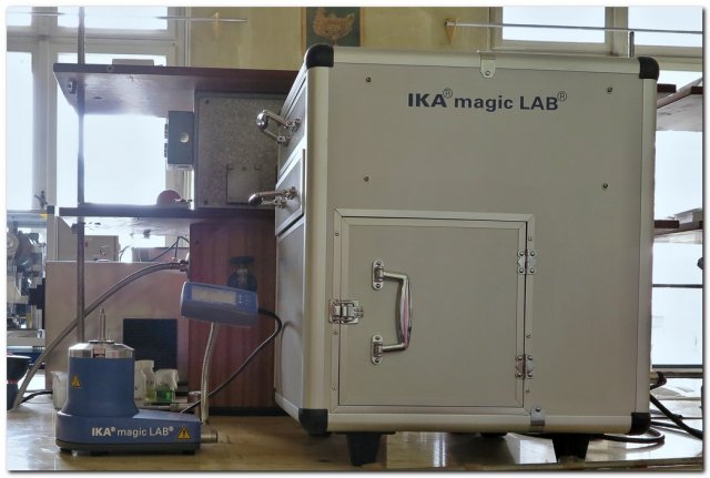 Modular System for Particle Size Reduction and Homogenization IKA magic LAB